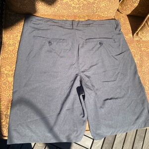 Magellan Outdoors Charcoal Flat Front Shorts